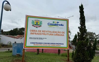 Imagem da notícia Prefeitura inicia obras de revitalização da Avenida Juraci Lucas em Cassilândia